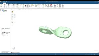 DesignSpark Mechanical Tutorial BlendTwisted Link [upl. by Dawson]