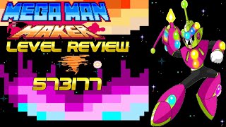 ロックマン Mega Man Maker Level Review  The Beautiful Wintern Sky 573177 [upl. by Sclar13]