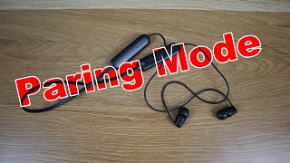 How to Set SONY WIC100 Bluetooth Headphones to Pairing Mode [upl. by Nillor]