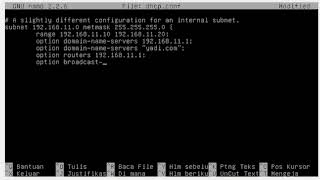 DHCP server debian 9 [upl. by Pillow251]