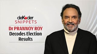 Dr Prannoy Roy Decodes Election Results BJP’s Haryana Hattrick JampK Chooses NCCongress [upl. by Daus148]