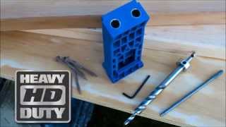 Kreg Jig HD Heavy Duty Pocket Hole System [upl. by Lorene812]