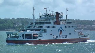 Red Funnel  Red Osprey  Southampton to Cowes [upl. by Barnaba]