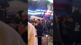 Taraweeh in Times Square 🥹 WAYOFLIFESQ DrFarajHasan [upl. by Winston]