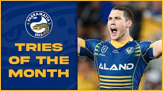 Parramatta Eels Top Tries of June [upl. by Nitfa]