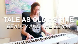 quotTale As Old As Time Beauty and the Beastquot  New piano cover by Joel Sandberg  Lyrics [upl. by Rombert]