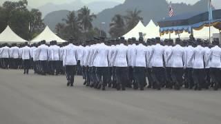 pebarisan tamat latihan tudm siri 4813 [upl. by Luanni]