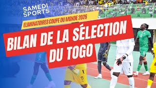 ÉLIMINATOIRES COUPE DU MONDE 2026 JOURNÉE 3E BILAN DES EPERVIERS DU TOGO  SAMEDI SPORTS [upl. by Nrol]