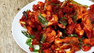 Spicy Gobi 65 In Telugu  గోబీ 65 రెస్టారెంట్ స్టైల్  Gobi 65 Recipe  Cauliflower 65 Fry Recipe [upl. by Cirone810]