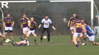 Wexford GAA TV Bord na Mona OByrne Cup Jan 2015 Wexford v Wicklow [upl. by Ainet860]