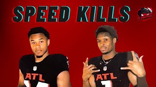 Atlanta Falcons 🚨  Darnell Mooney and Rondale Moore will add speed element to Falcons offense [upl. by Abbot]