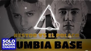 Cumbia Base  El polaco vs Nestor en Bloque │ Enganchados [upl. by Megen]