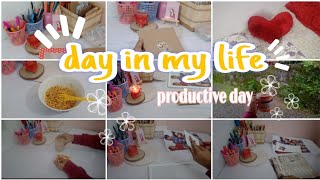 Day vlog🍒🌸productive day🕊✨frame packing video ect🍓🌼 [upl. by Merna]