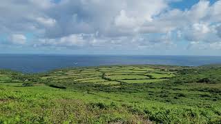 The View from the B3306 on the way to Zennor cornwall landscape [upl. by Hsevahb]