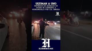 Operativo en la colonia Obrera por hallazgo de ultimado en Cárdenas Tabasco [upl. by Imoan]