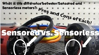 Sensored vs Sensorless RC Motors Which is better [upl. by Tigdirb]