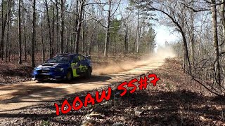 100 Acre Wood Rally Flat Right Over Crest SS 7 Asbridge Hollow 100AW [upl. by Edla888]