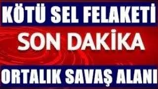 Sondakika Afaad duyurdu O İlimizde sel felaaketi Meteroloji hava durumu [upl. by Aihsrop473]