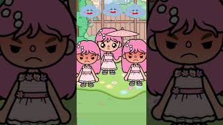 Sisters Dont Love Albino Triplet  Toca Boca World Story  Toca Julia [upl. by Naryb]