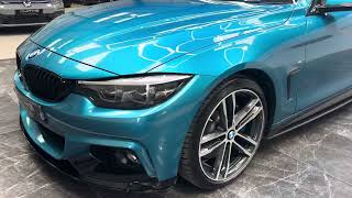 2018 BMW 440i GRAN COUPE SNAPPER ROCKS BLUE [upl. by Ecinereb471]