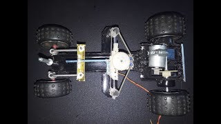 How To Make Rc Car  Rc Car Steering at Home [upl. by Sanfourd]