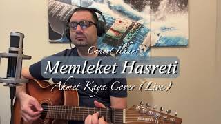 Memleket Hasreti Ahmet Kaya Cover Akustik amp Live [upl. by Leidgam898]