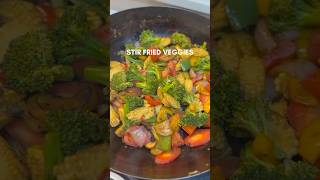 Stir Fried Veggies Recipe Healthy amp Quick Stir Fry Vegetables Healthy Sauteed Vegetables [upl. by Suiravat]