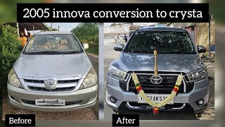 2005 innova conversion to innova crysta [upl. by Isador]