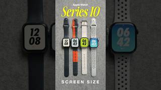 How BIG is the Apple Watch Series 10 ACTUALLY [upl. by Myron]