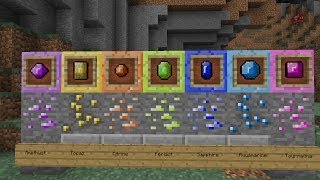 The Power Gems Mod  A Minecraft Mod Showcase [upl. by Etteneg]