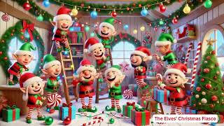 The Elves’ Christmas Fiasco 🎄 Funny Holiday Song for Kids amp Family [upl. by Cassella740]