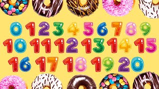 Numbers For Toddlers  120  123 For Toddlers  123 Song  123 Nursery Rhymes  Phonics 123 Song [upl. by Berget184]