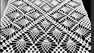 Crochet Doily Beautiful Pattern for Table Cover Table Runner Step by Step Instructions thalposh [upl. by Nadabas]