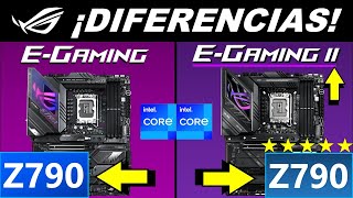 ASUS ROG STRIX Z790 E GAMING II vs ROG STRIX Z790 E GAMING 💜⭐️💜⭐️ [upl. by Beverley]