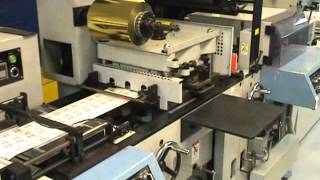 Lintec LPM300 Label Press [upl. by Rowney]