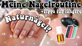 Meine NAGELROUTINE 2021💗 so pflege ich meine Nägel🥰  kathie [upl. by Ymarej992]