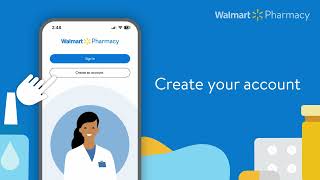 Walmart Pharmacy app How to set up your online account [upl. by Kellie22]