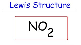 NO2  Lewis Structure  Nitrogen Dioxide [upl. by Enialehs81]