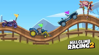 👌GRIDING OVERSPILL FUN RIG MAP 1 🔥HILL CLIMB RACING 2 [upl. by Heringer]