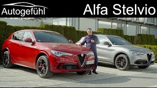 Alfa Stelvio FULL REVIEW 2019 BTech  Autogefühl [upl. by Notserk]