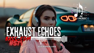 Exhaust Echoes 🎧 Bass Boosted 🔥Best of EDM 🔥 instrumental 🔥 Car  House  Party 🔥 AI Music [upl. by Manaker]