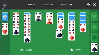 Google Solitaire Speedrun in 144 Hard Mode [upl. by Ettelocin40]