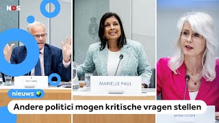 Nieuwe ministers houden spreekbeurt over zichzelf [upl. by Htiekram]