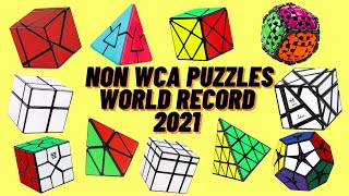 NonWCA Puzzles World Record  UWRs 2021 [upl. by Meluhs]