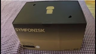 Ikea Symfonisk Speaker Lamp amp Remote [upl. by Enneillij762]