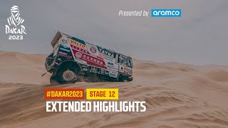 Extended highlights of Stage 12 presented by Aramco  Dakar2023 [upl. by Eem]