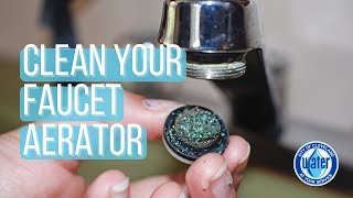 How to Clean Faucet Aerators [upl. by Torres]