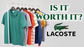 Lacoste Polo Shirt Is It Worth It InDepth Review [upl. by Oicnedif991]