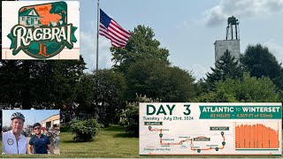 Ragbrai LI 2024  Day 3  Atlantic to Winterset [upl. by Christabel]