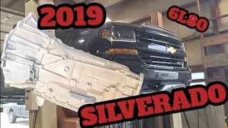 2019 Chevy Silverado 6L80 Transmission removal [upl. by Arraik]